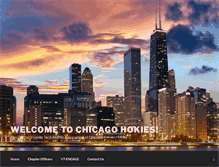 Tablet Screenshot of chicagohokies.org